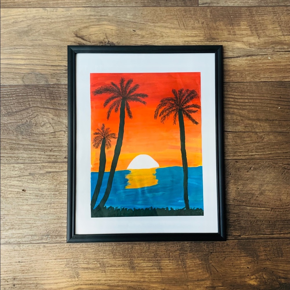 Sunset painting